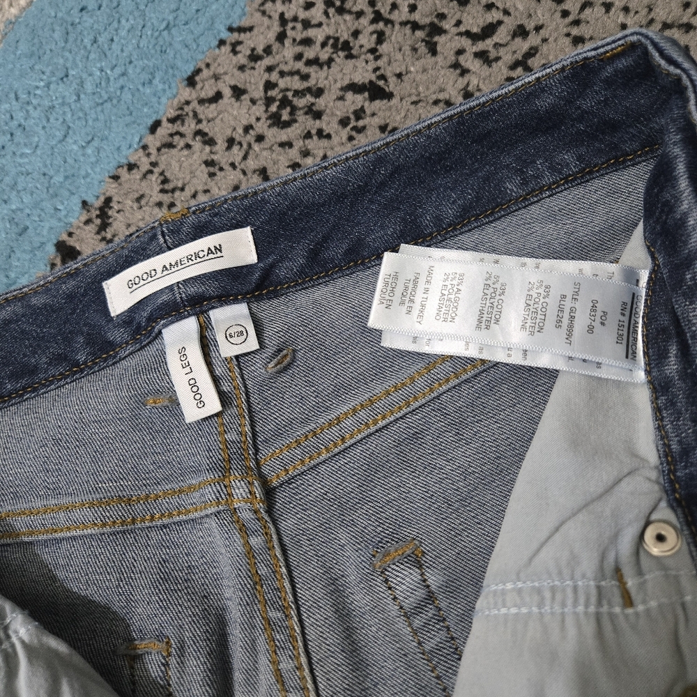 Good American Good Legs Skinny Jeans, 6/28, EUC - Picture 4 of 13